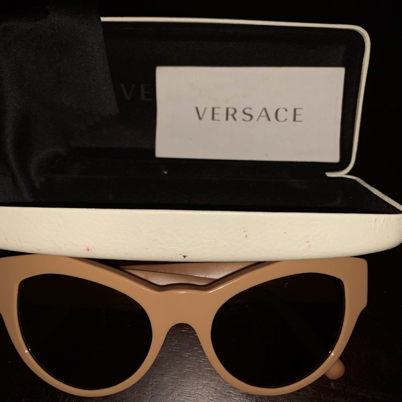 Versace cat eye sunglasses. main image 4